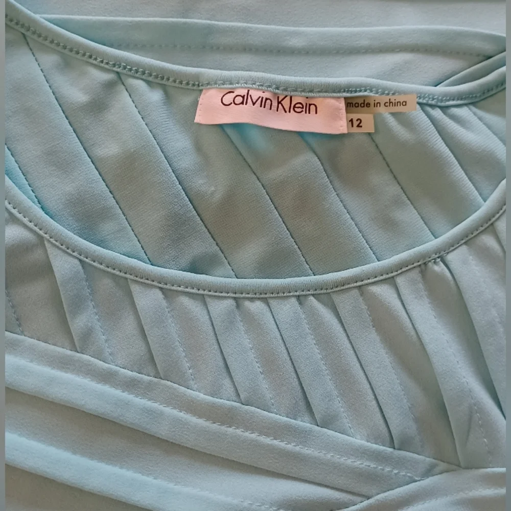 Calvin Klein Green Sheath Midi Dress Size12 - Picture 4 of 6